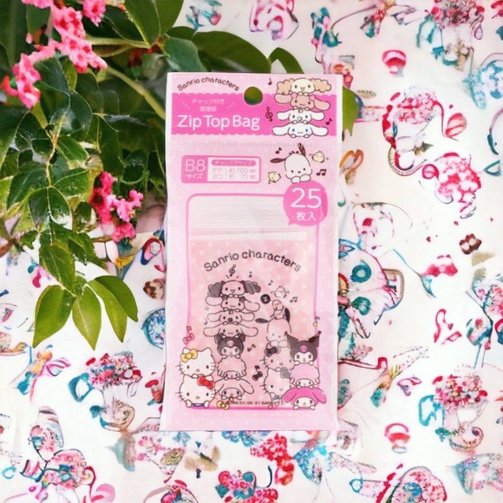 Sanrio Characters Zip Top Bags